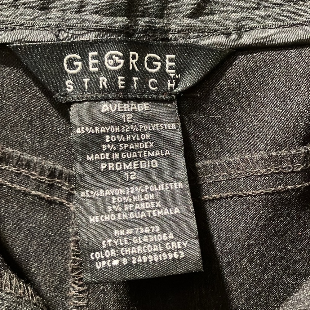 George - Gray stretch Slacks - Picture 4 of 7